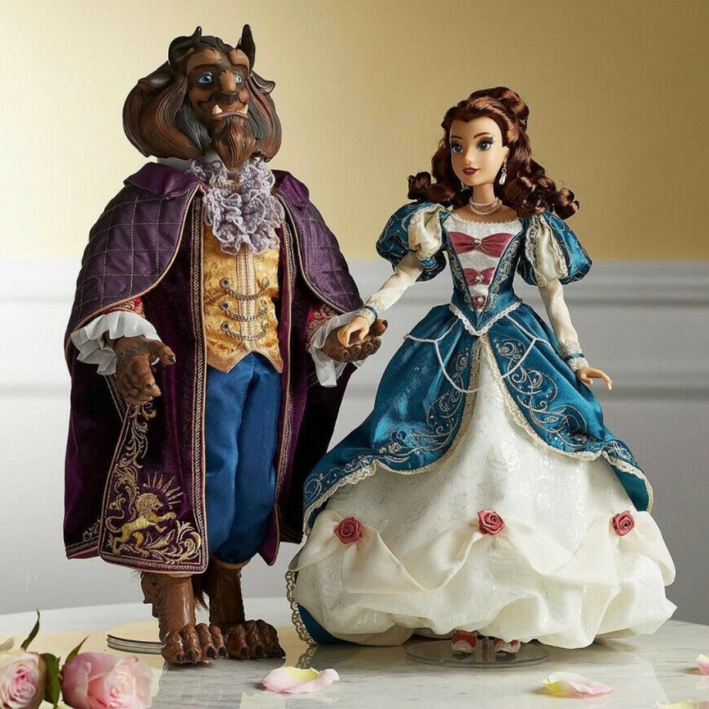 Disney Belle and Beast 30th Anniversary Limited Edition Doll Set